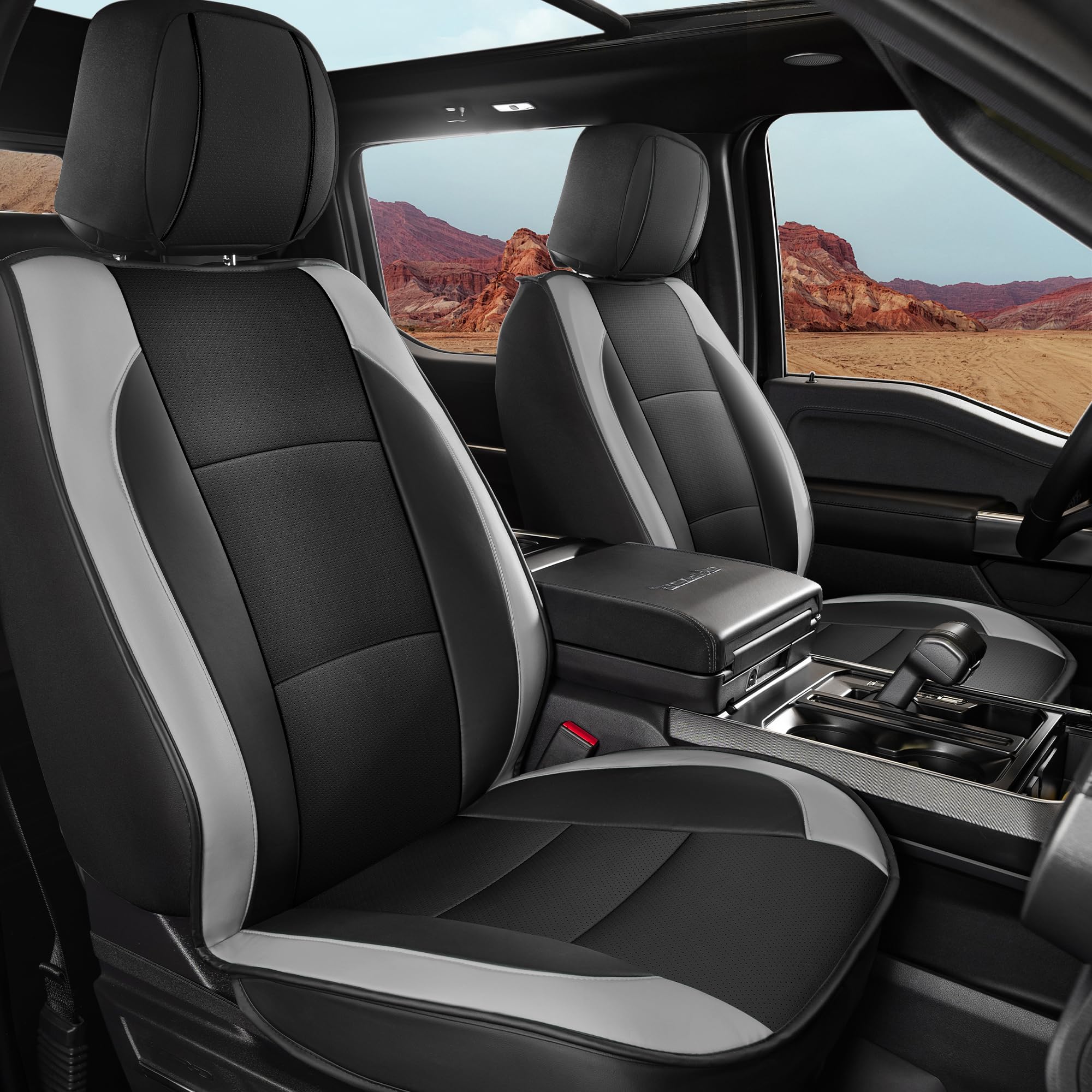Yotruth Seat Covers (Black & Gray)