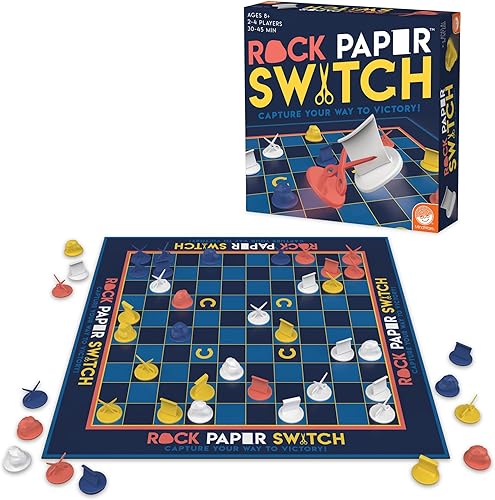 Mindware Juego de interruptor de papel de roca