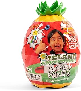 Ryan's World: Island Adventures - Mystery Pineapple Egg | Discover Ryan's Island Adventure | Collectable Ryan's World Surprise Toy | For Kids Aged 3+