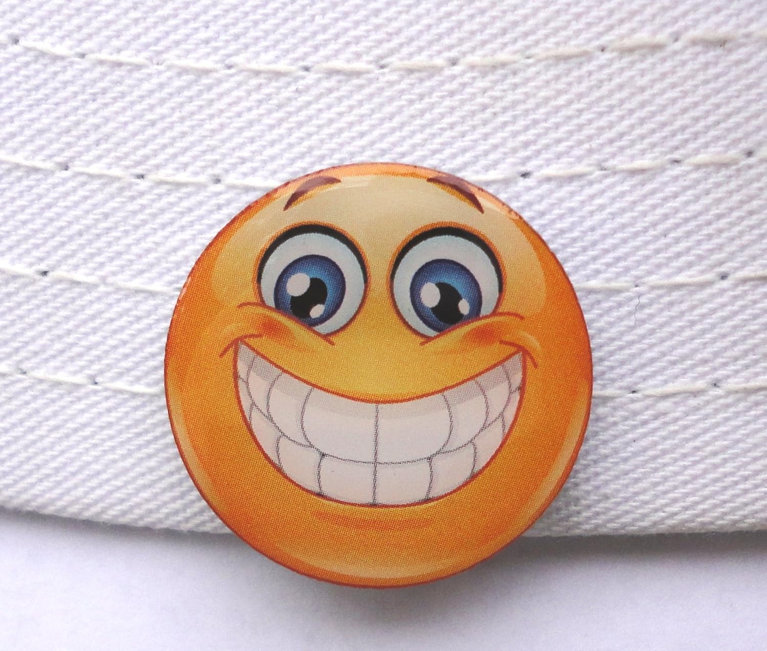 Big Grin Emoji Golf Ball Marker & Hat Clip