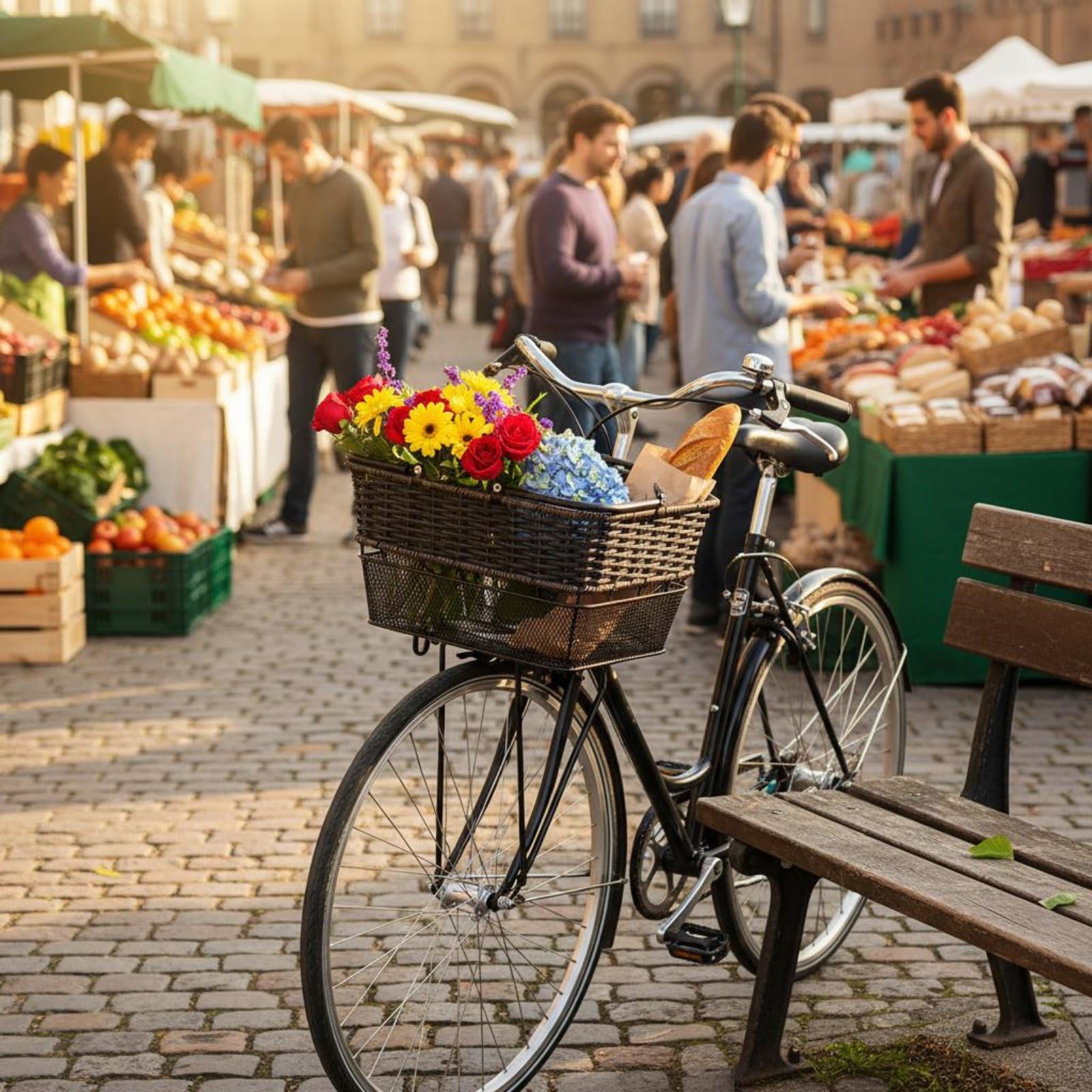 Cestino Bici Cestino Portapacchi Posteriore Bicicletta Cesta Portabagagli Copertura Impermeabile Protezione da Polvere Ferro Antiruggine Installazione