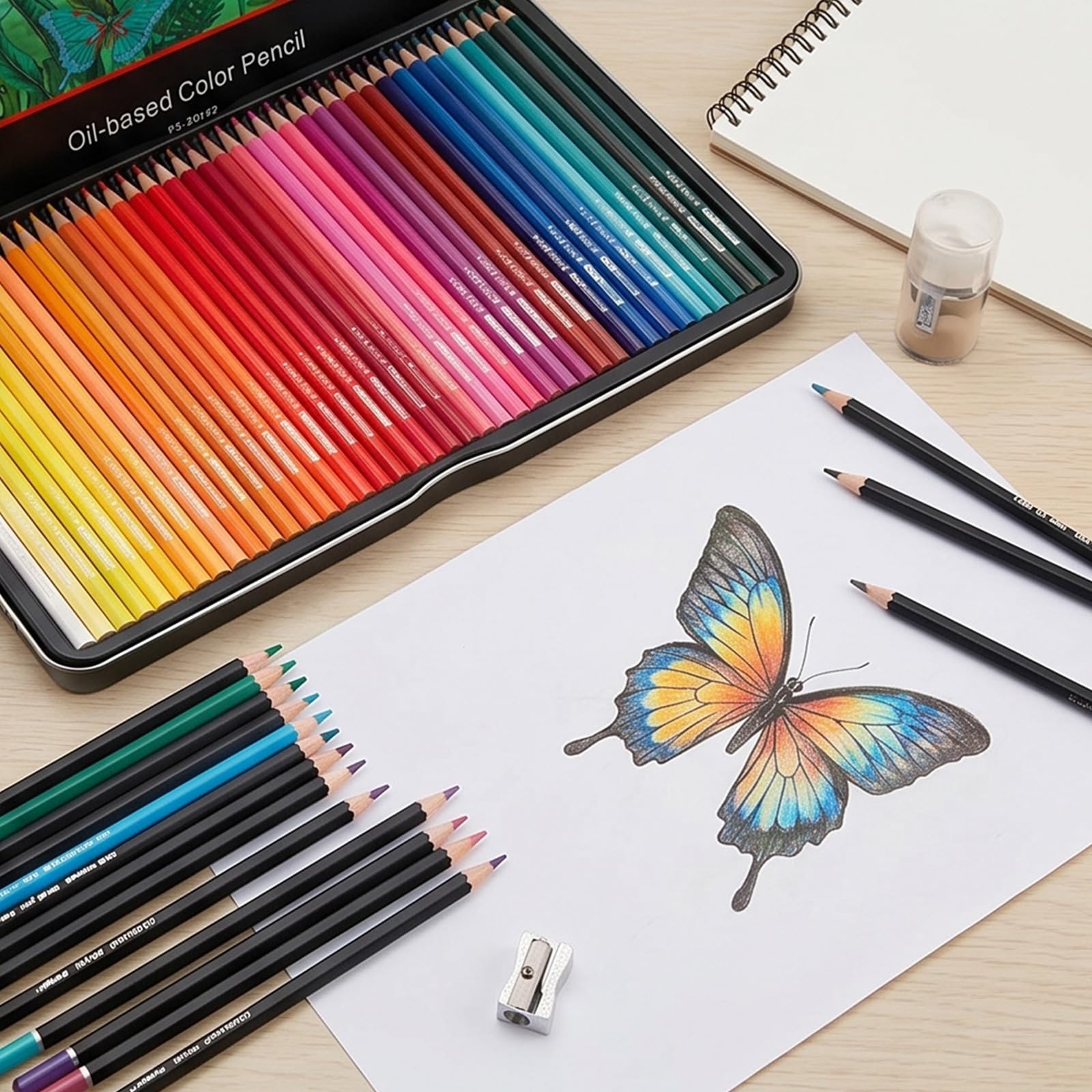 72 Matite colorate per colorare Disegni Matite colorate Pratica matita per schizzi per colorare schizzi, dipingere e disegnare matite