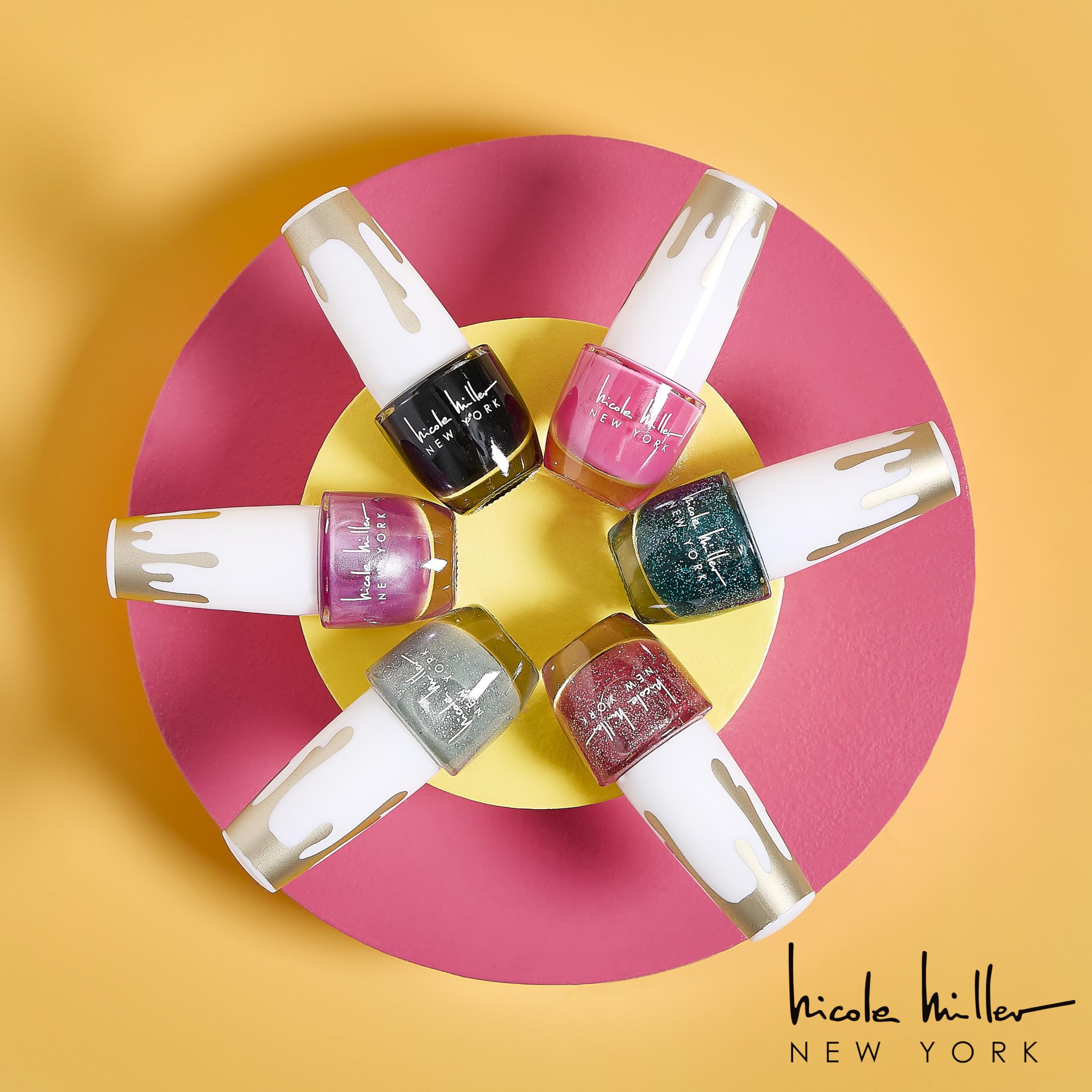 Amazon.com: Nicole Miller Gel Nail Polish Set - 20 Piece