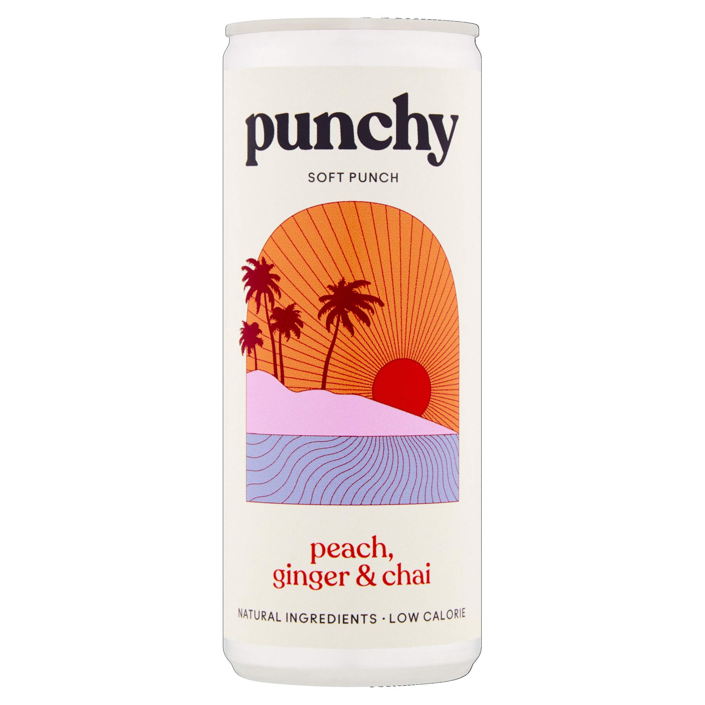Premium Adult Soft Drinks (Peach & Ginger x 12)