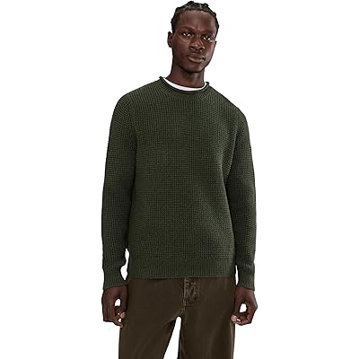Свитер L.L.Bean Organic Cotton Waffle Sweater Rollneck Crew