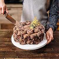 Vista 7 de Bases de papel de aluminio para tartas, paquete de 16 unidades de tambores para tartas dorados, plateados, blancos, negros, de 10 y 12 pulgadas