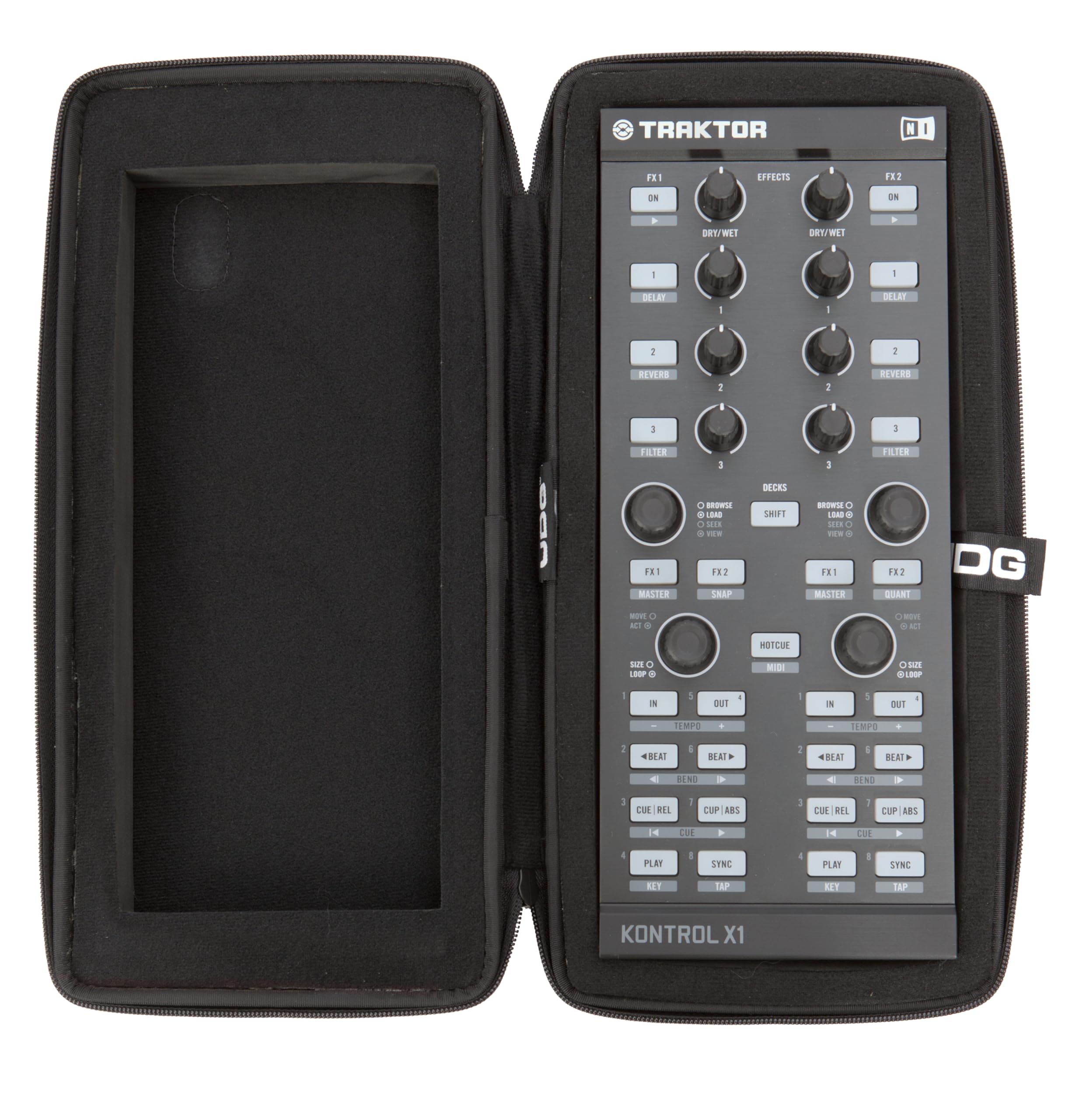 UDG Creator NI Kontrol F1/X1/Z1 Hardcase Protector Black U8410BL