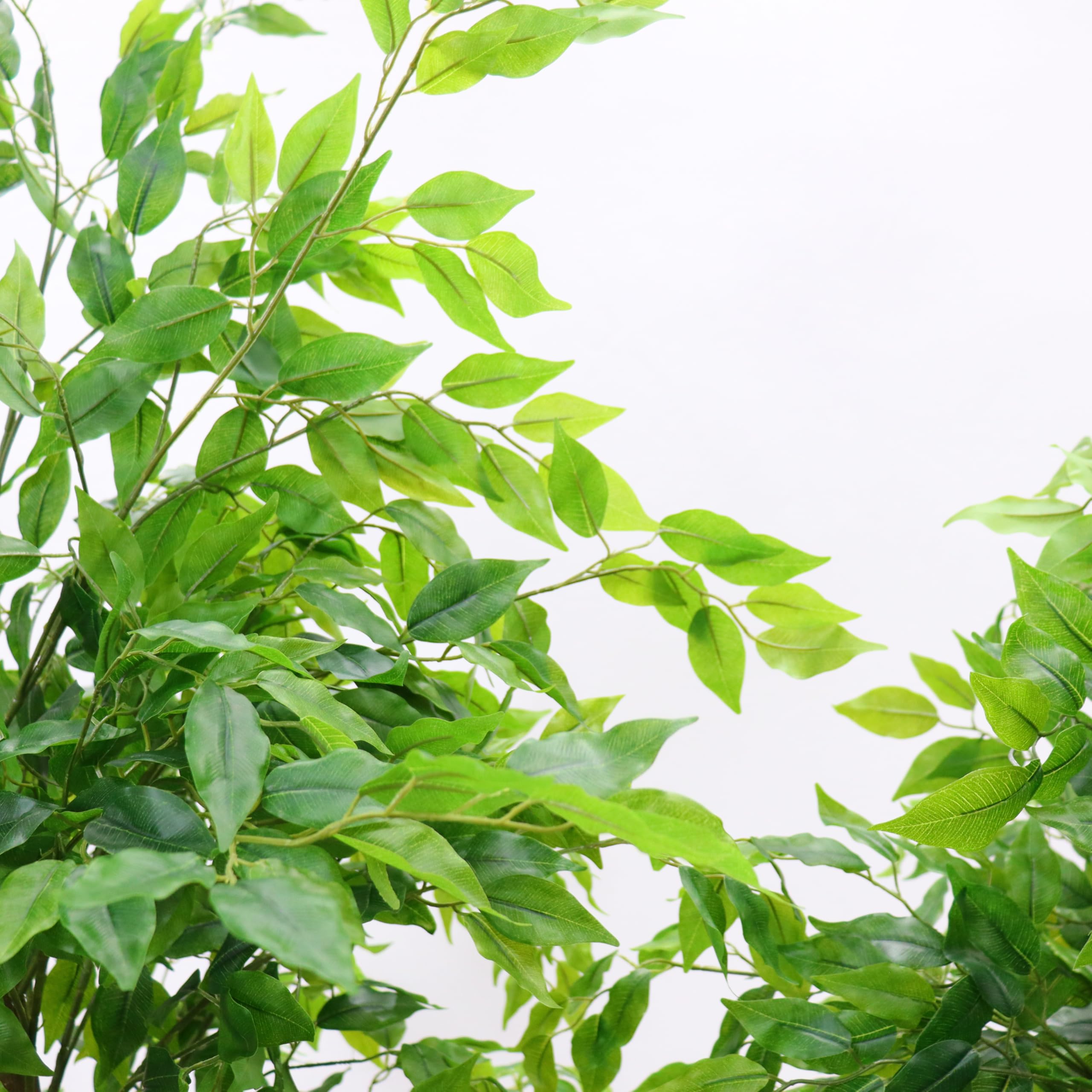 Ficus Tree Artificiel 160 cm, Plante Artificielle en Pot, Grandes Plantes Côtières, Plante Artificielle, pour L'intérieur Et L'extérieur, La Maison, Le Bureau, Le Jardin Décoration