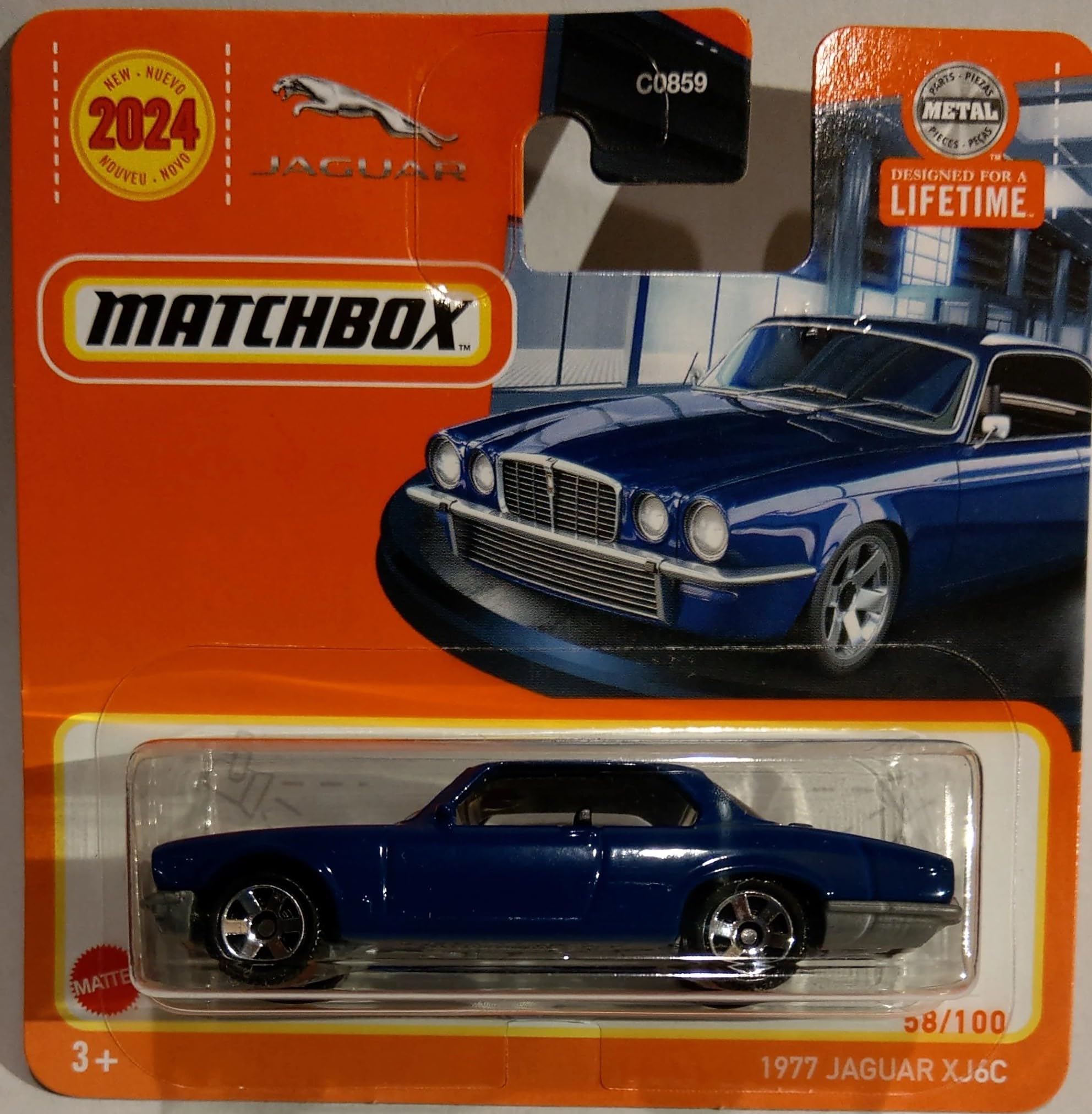 Kauf und Spar Matchbox 2024 Jaguar XJ6C Dark Blue 58/100 Car Die-cast Car Adult Collectors, Enthusiasts Adult Unisex Adult male