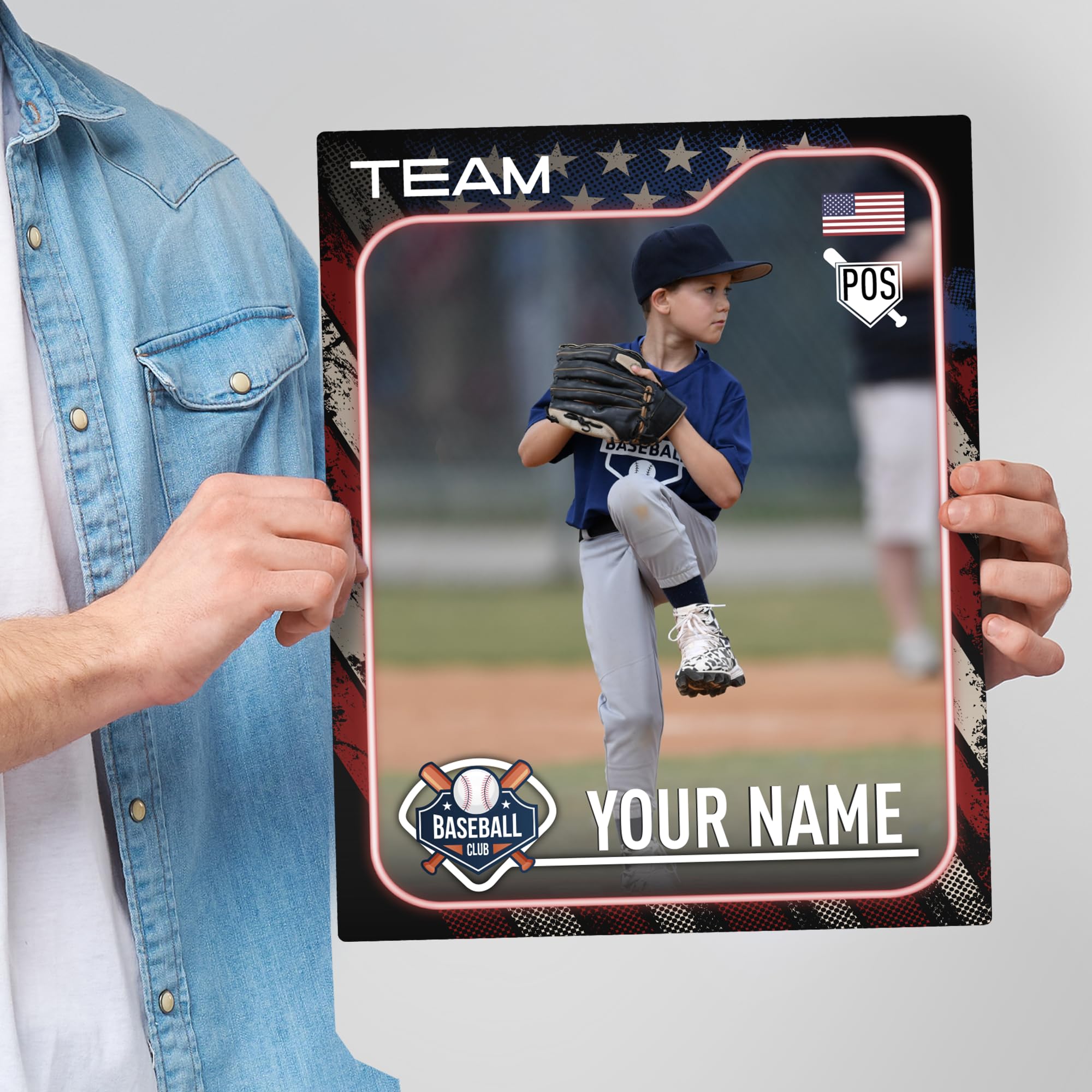 CRYPTONITE Personalized You Topps Baseball Cards 2024 | Trading Cards for Baseball Team Gifts | Baseball Gifts for Team | 2024 Baseball Cards |