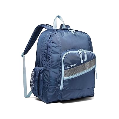 L.L.Bean Kids Kids Deluxe Backpack Backpack Bags Moonlight Blue, Nylon