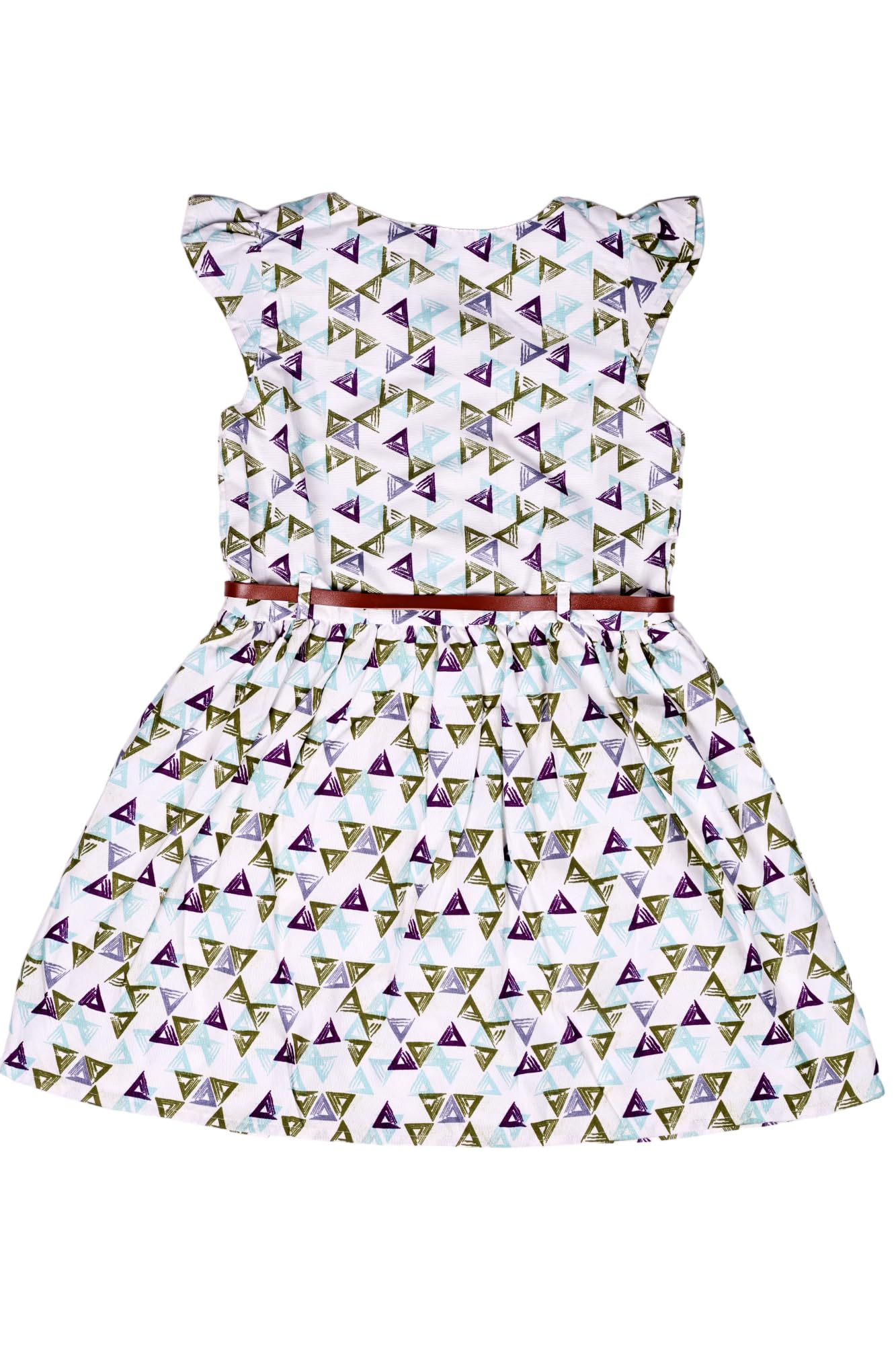 Arshia Fashions Girls Cotton Blend Frock Dress GR659 Multicolour 1