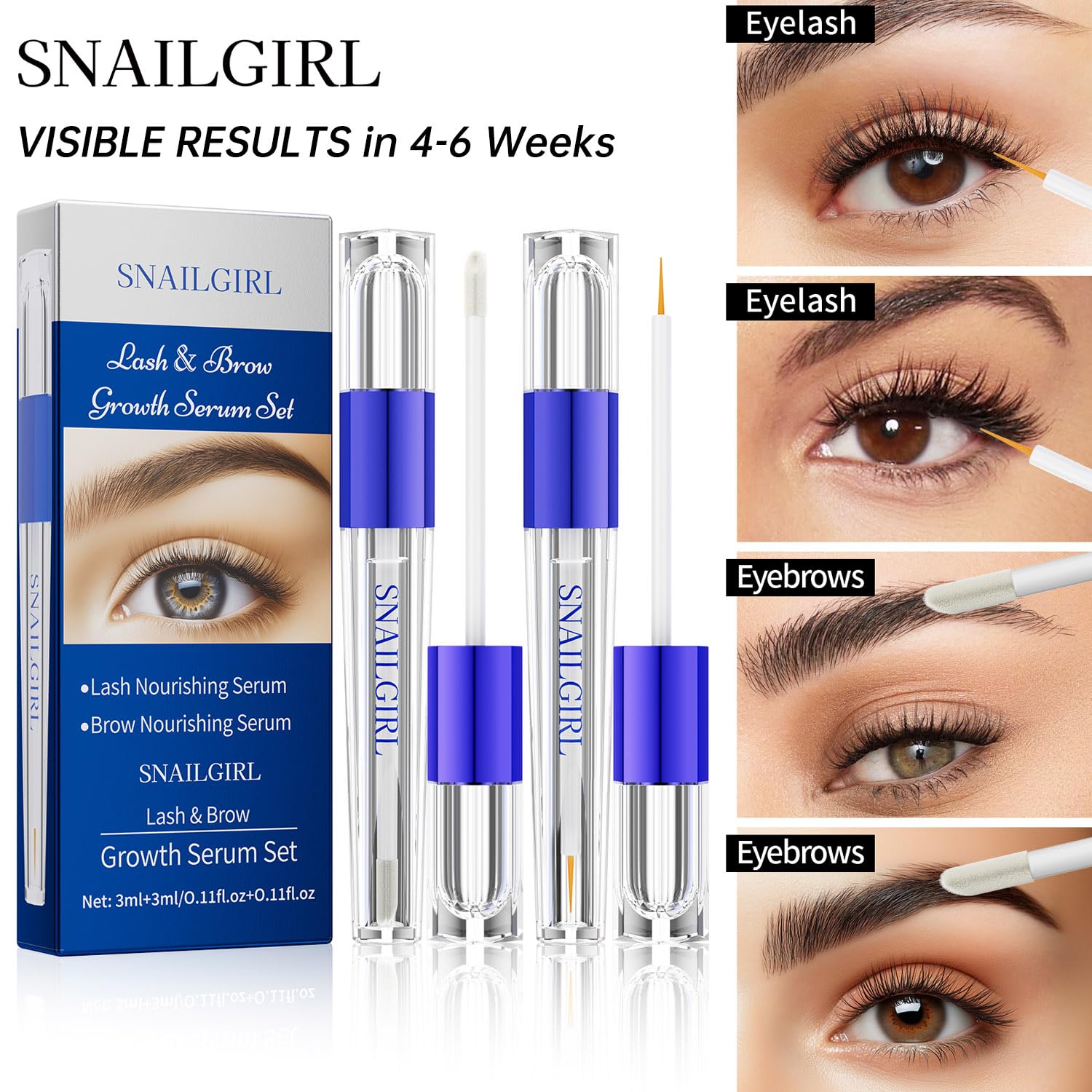 Eyelash Brow Growth Serum Set - Image 4