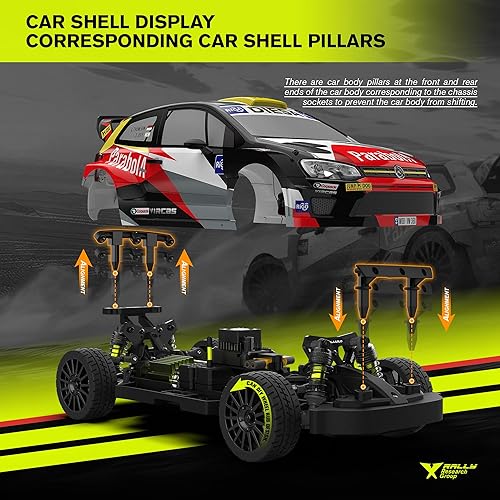 Miniatura 24 de 1/12 Brushelss RC Cars, 50 MPH, RC Buggy, camión de control remoto, auto monstruo 4 × 4, a partir de 8 años