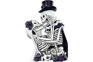 Design Toscano Eternal Lovers Skeleton Bride and Groom Statue