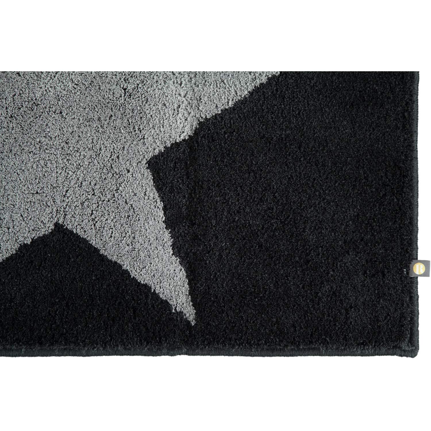 Rhomtuft Badteppiche Star schwarz-Graphit - 1464