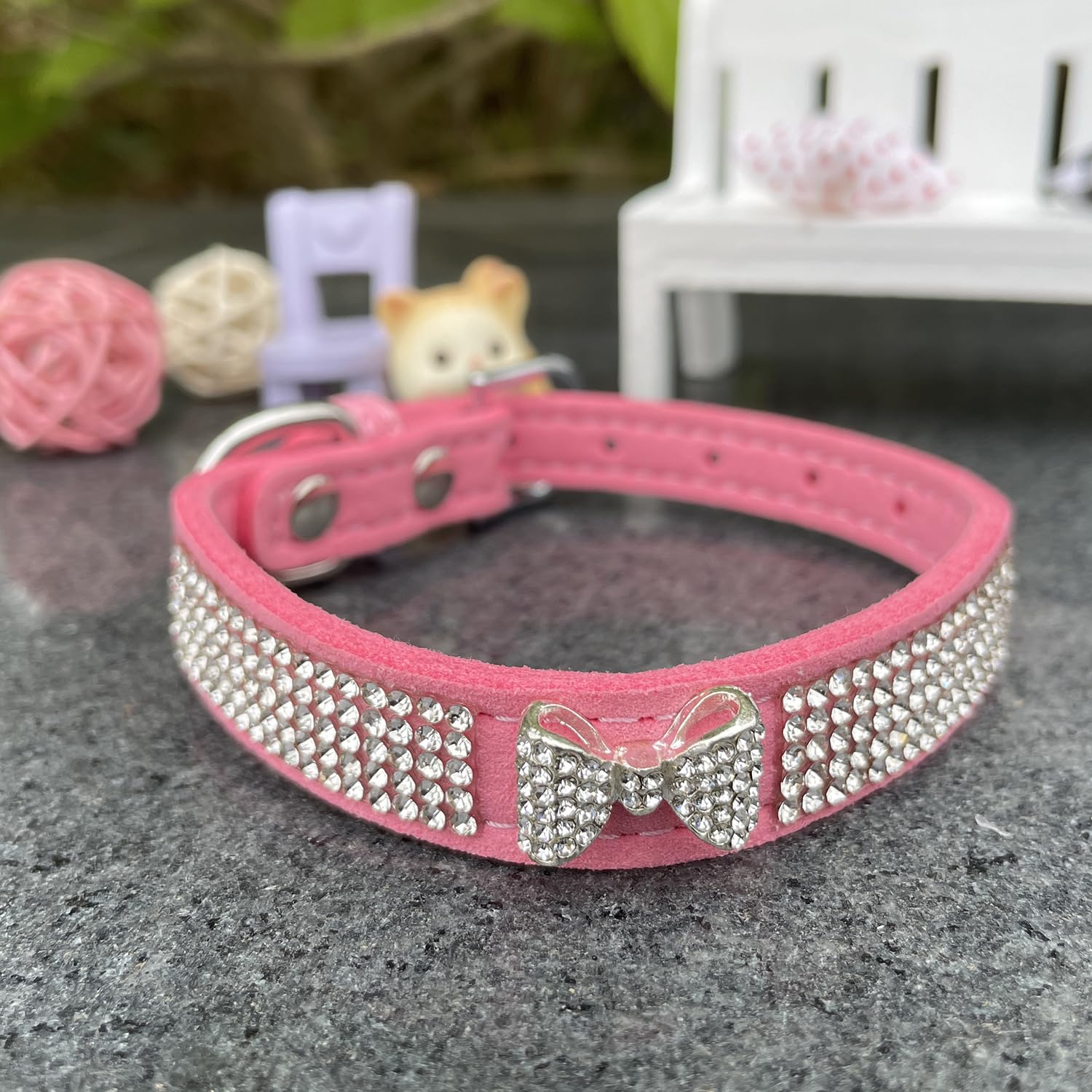 Collar De Perlas Para Perro, Collar Ajustable Con Perlas De Fantasía, Joyería Con Diamantes De Imitación, Bonito Collar De Boda, Accesorios Para Disfraz De Niña, Para Perros Pequeños, Cachorros Y Gat