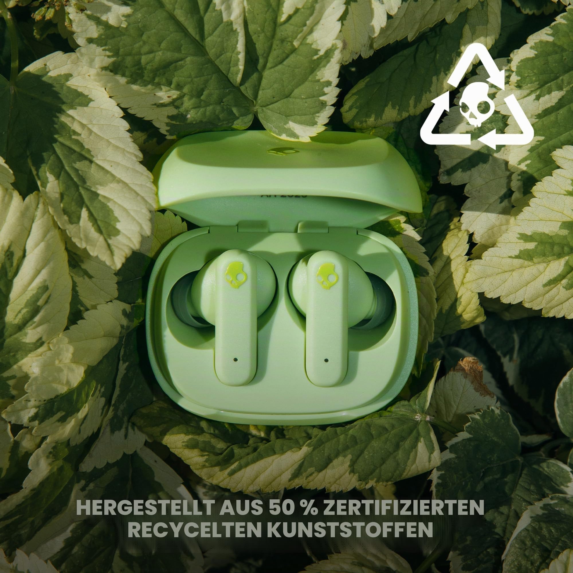 Skullcandy Smokin' Buds In-Ear Wireless-Kopfhörer, 20 Std. Akkulaufzeit, 50% nachhaltiger Kunststoff, Mikro, kompatibel mit iPhone… – Ansicht 2