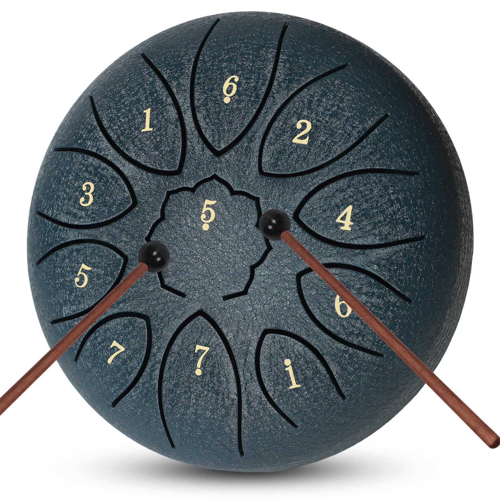 JYTMUS Steel Tongue Drum 11 Notas 15 cm, Instrumentos de Percussão