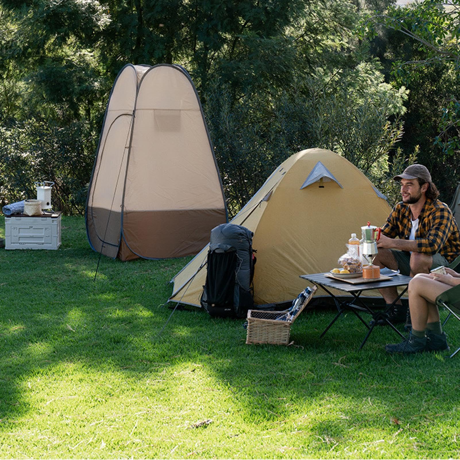 Tienda de baño para el baño para Acampar, de Ducha al Aire Libre Tienda al | Refugio de vestuario de playa impermeable para acampar, senderismo, pesca