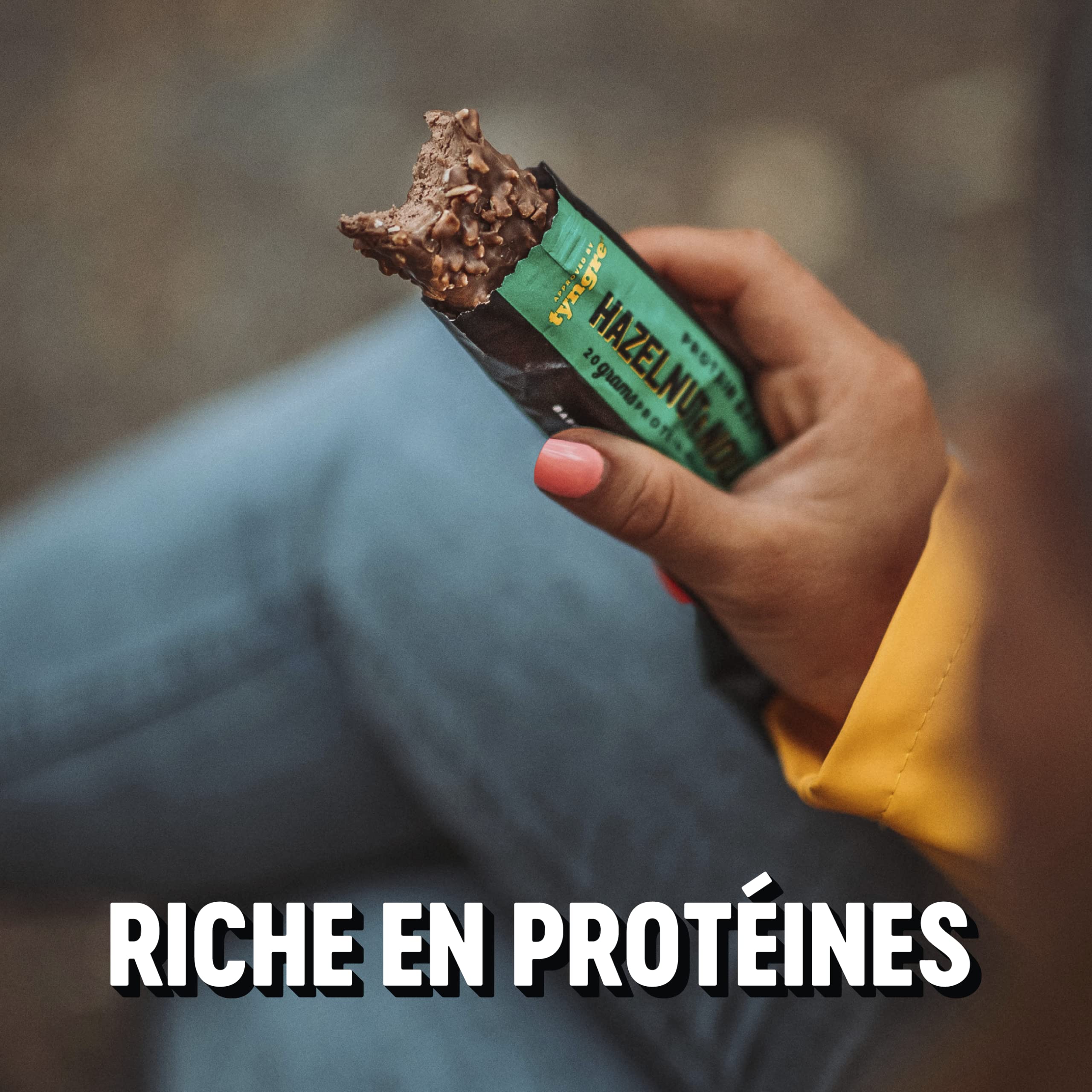 Barebells Barre de protéine 20g proteine, 12x55g chocolat protein bars (Hazelnut & Nougat)
