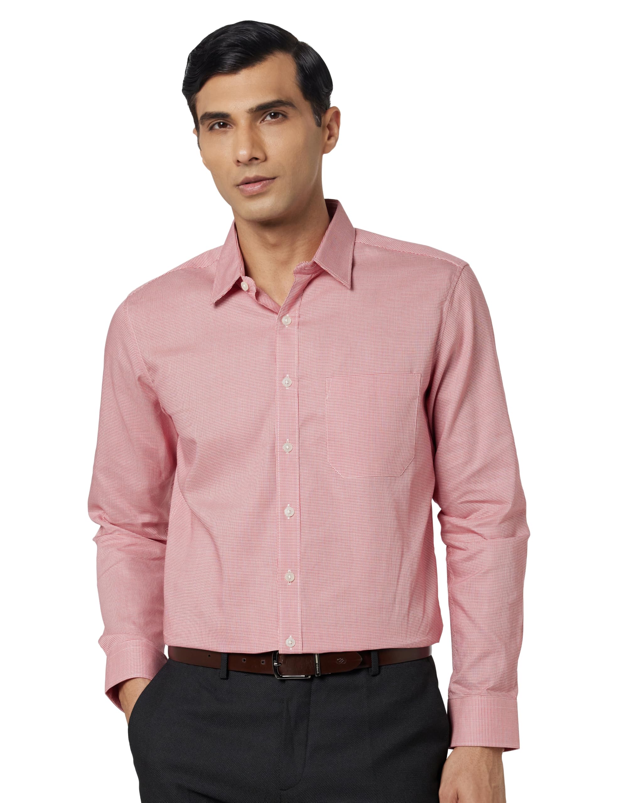 louis philippe Men's Cotton Slim Fit Shirt-picture-29