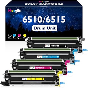 Phaser 6510 WorkCentre 6515 Drum Cartridge Replacement for Xerox 108R01420 108R01419 108R01417 108R01418 Drum Unit for Xerox Phaser 6510DN 6510DNI 6510N WorkCentre 6515DN 6515DNI 6515DNM 6515N Printer
