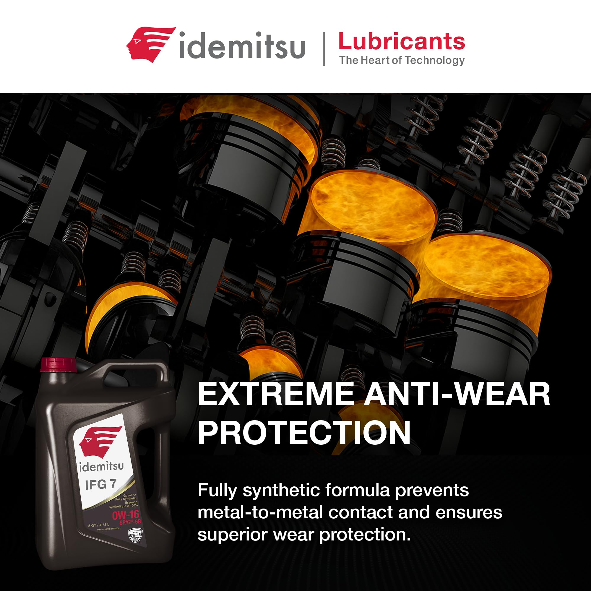 Amazon.com: Idemitsu IFG7 0W-16 SP/GF-6B Motor Oil – 5 Quart