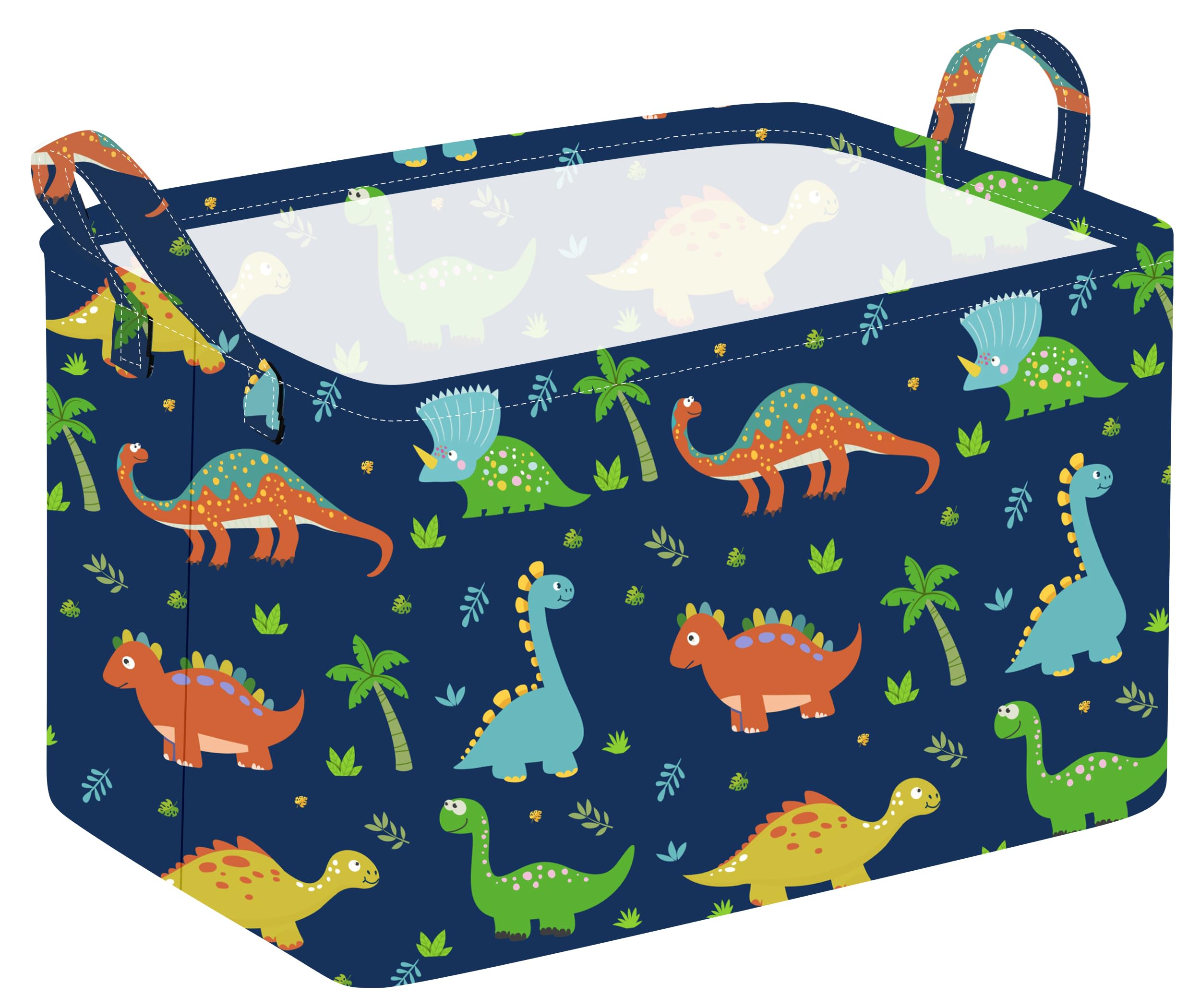 Rectangle Gift Shelf Nursery Storage Basket Laundry Hamper Storage Box and Bins for Home Clothes with Handles