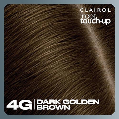 Miniatura 10 de Clairol Root Touch-Up de Nice'n Easy Tinte permanente de cabello, 4G, color de cabello castaño dorado oscuro, paquete de 2.