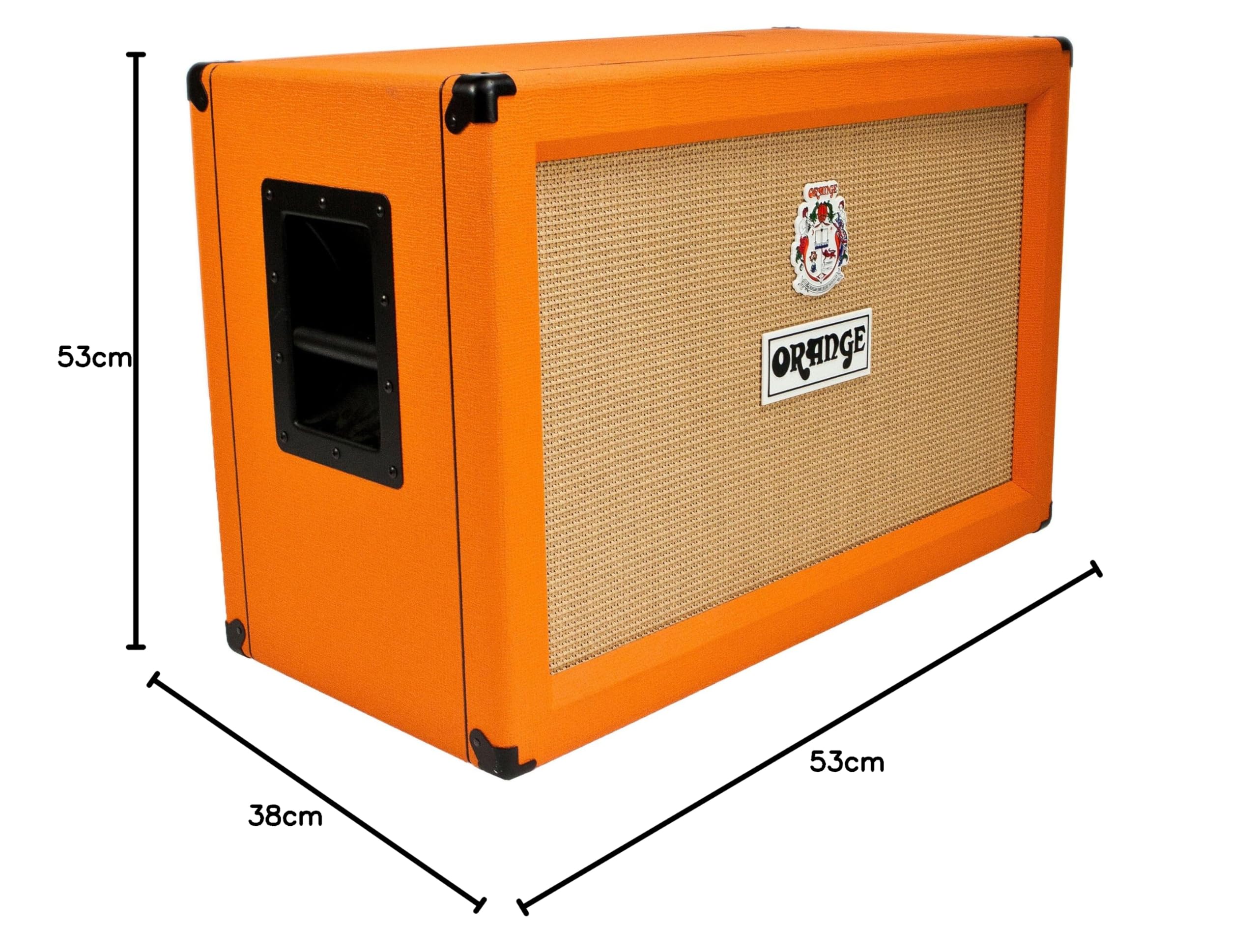 Amazon | ORANGE 120W Guitar Speaker Cabinet, with 2 x Celestion 