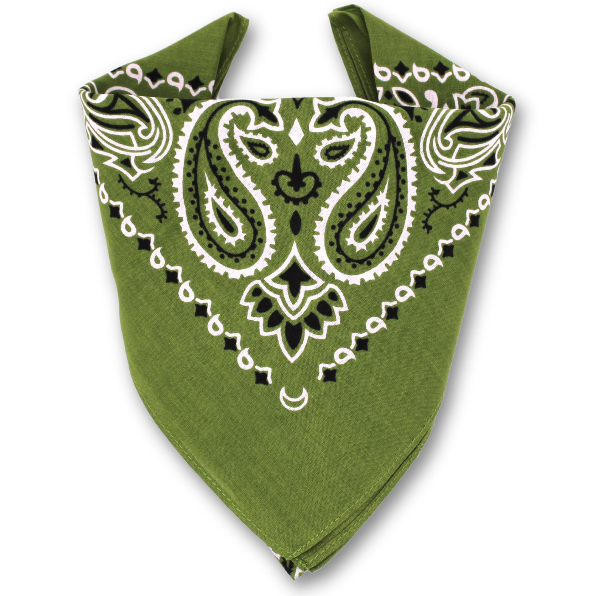 The Peacock CrewPaisley and Designer Bandana for Men and Women in Premium Soft Cotton