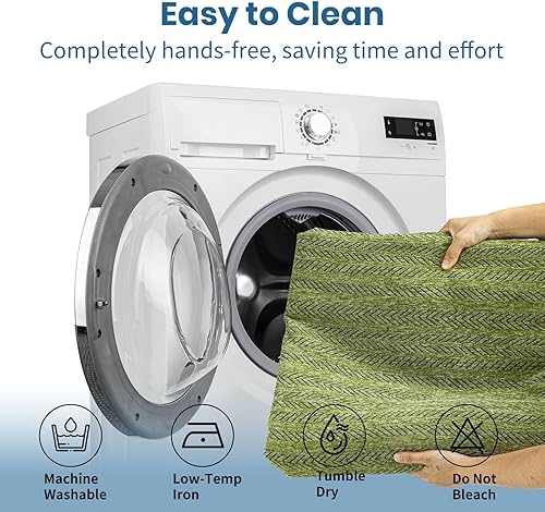 Miniatura 42 de Nobildonna Funda de felpilla lavable para sofá de 3 plazas, funda protectora de muebles para sala de estar, beige, 71 x 134 pulgadas Beige,Marfil