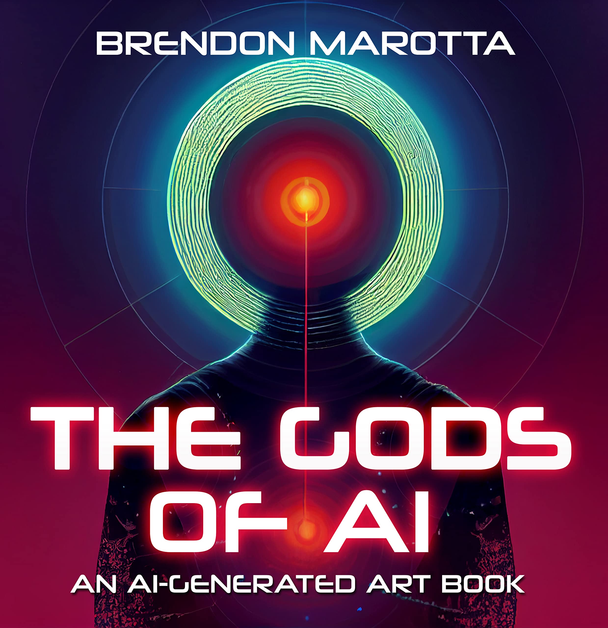 The Gods of AI livre d'art grand format pour décorer votre table basse de salon moderne
