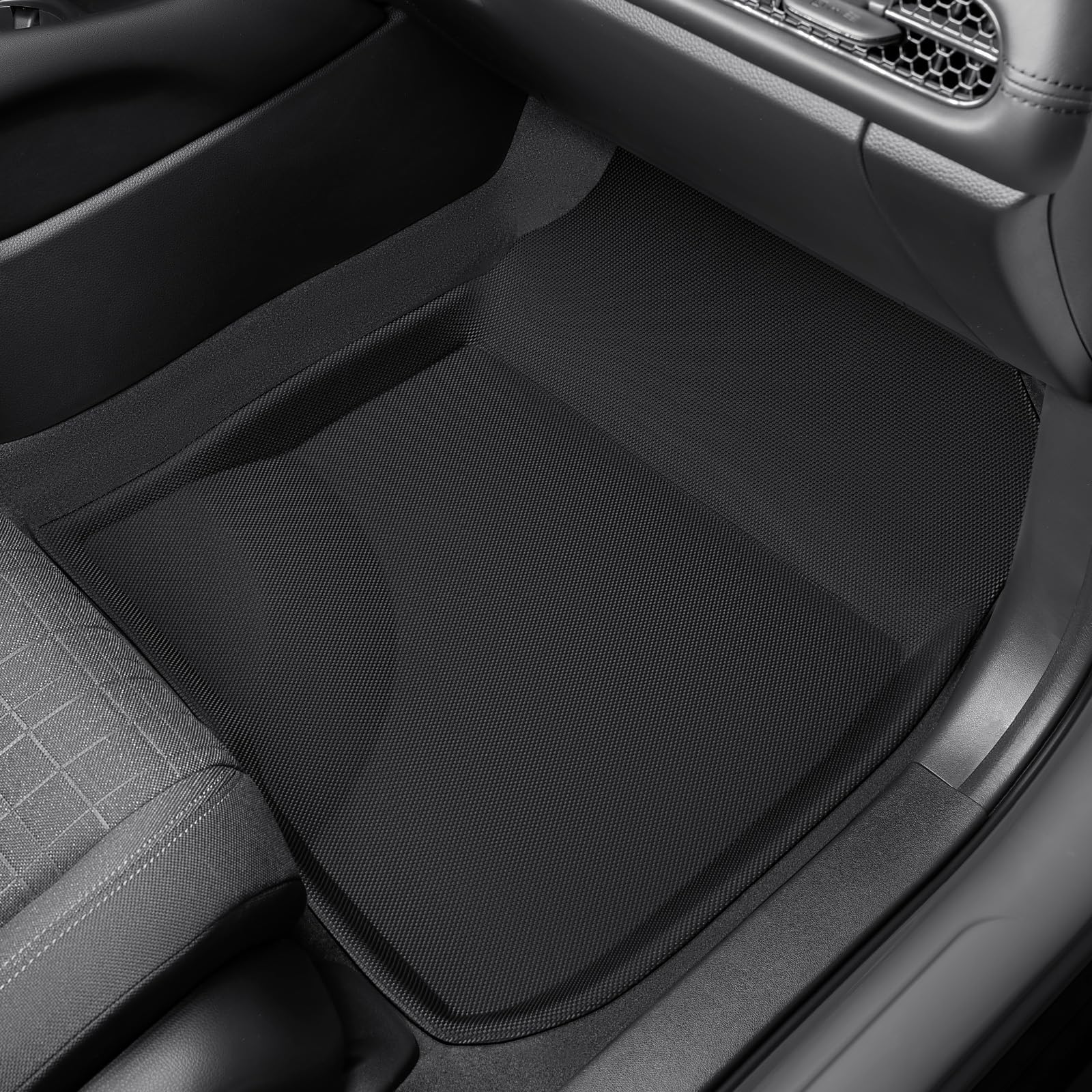 CreeKT for Honda HRV Floor Mats 2024 2023, for Honda HR-V Hybrid All Weather Floor Mats & Cargo Liner Trunk Interior-Custom Fit for Honda HRV Accessories 2023-2024(4 Piece/Set)