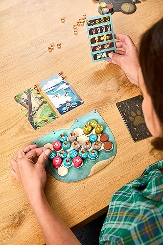Vista 7 de Juego de mesa Asmodee Harmonies - Crea paisajes oníricos, juego estratégico y poético, divertido juego familiar para niños y adultos, a partir de 10