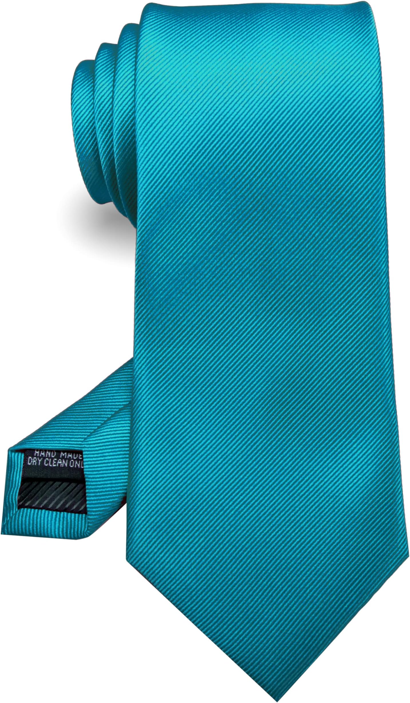 RBOCOTT Solid Color Tie Formal Necktie for Men