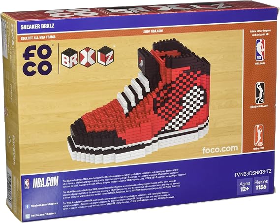 حذاء رياضي FOCO NBA 3D BRXLZ Sneaker