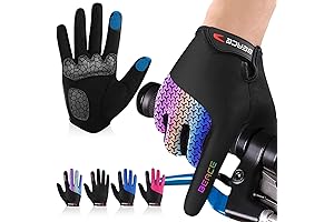 Beacy Cycling Gloves: Motorcycle-Grade, Night-Glow Protection for Women Riders