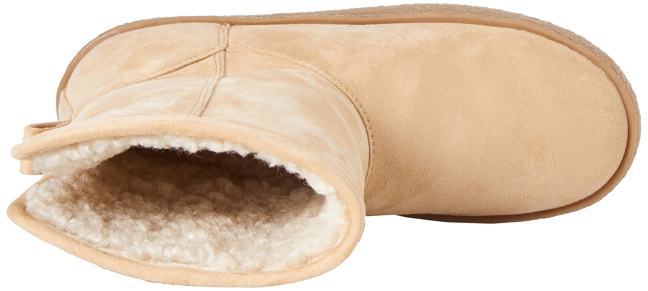 Amazon.com: Amazon Essentials Women's Shearling Boot, Beige