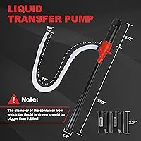 Vista 3 de Bomba de transferencia portátil operada con batería Bomba de sifón eléctrica para transferencia de gasolina y diésel, extractor de aceite de flujo