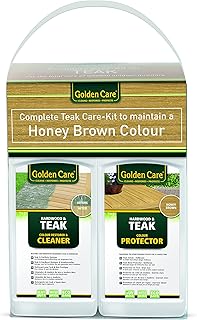 CSUN 3 in 1 Teak Care kit Equipment Cleansing Wet/Dry Cloths & Liquid 2000 ml