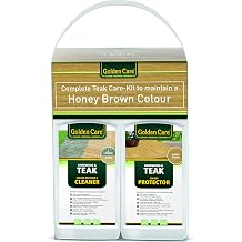 CSUN 3 in 1 Teak Care kit Equipment Cleansing Wet/Dry Cloths & Liquid 2000 ml