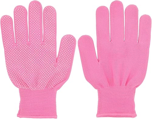 Miniatura 8 de Juvale Guantes de jardín para mujer, 6 pares (12 unidades), rosa, morado y azul, guantes de jardinería a prueba de espinas y resistentes a los