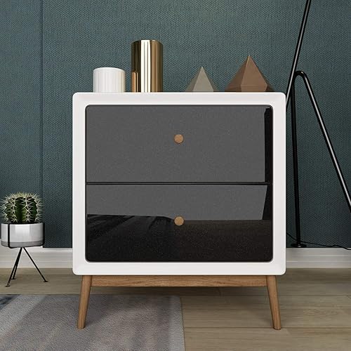 Miniatura 2 de Livelynine Papel pintado autoadhesivo negro 15.8 x 394 pulgadas brillante negro decoración de papel de pared gabinete de cocina cubierta extraíble