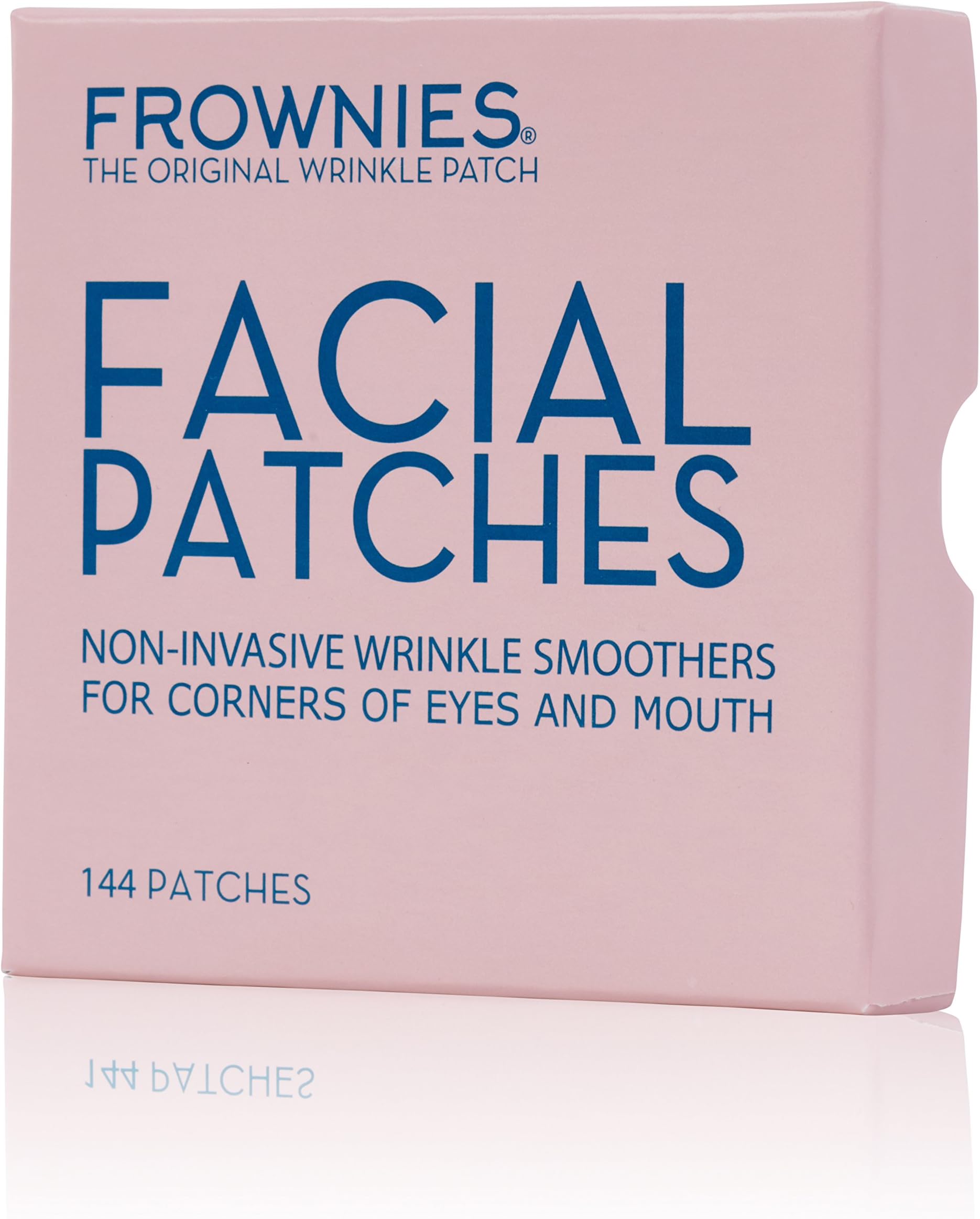 Facial Patches for the Corners of the Eyes & Mouth – Non-Comedogenic Anti Wrinkle Patches to Smooth & Soften Smile Lines, Crow's Feet and Nasolabial Folds – Overnight Use – 144 Per Pack