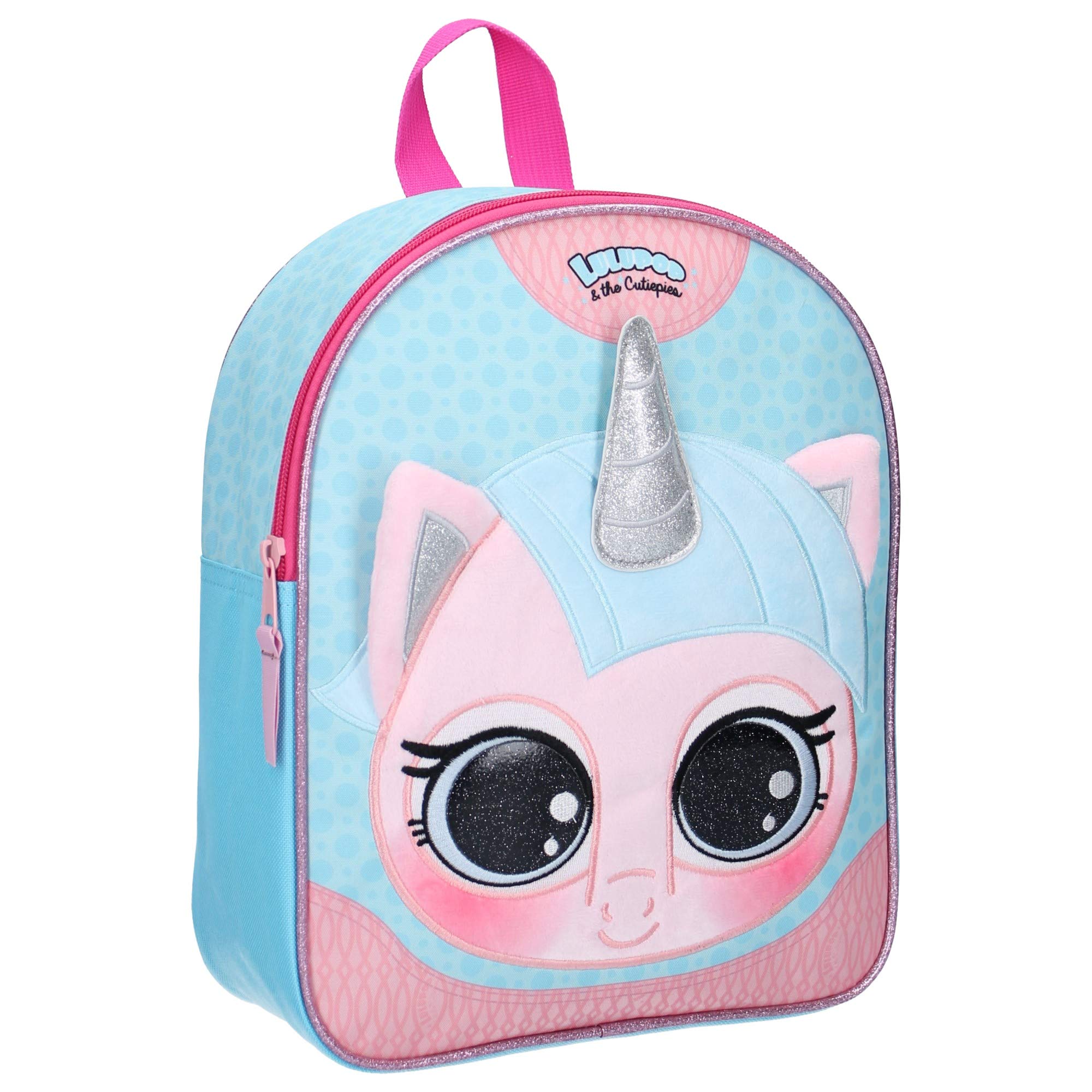 Lulupop & the CutiepiesMagical Fur Animal 3D Backpack - Unicorn Children's Backpack, 31 cm, 10 liters, Multicolour