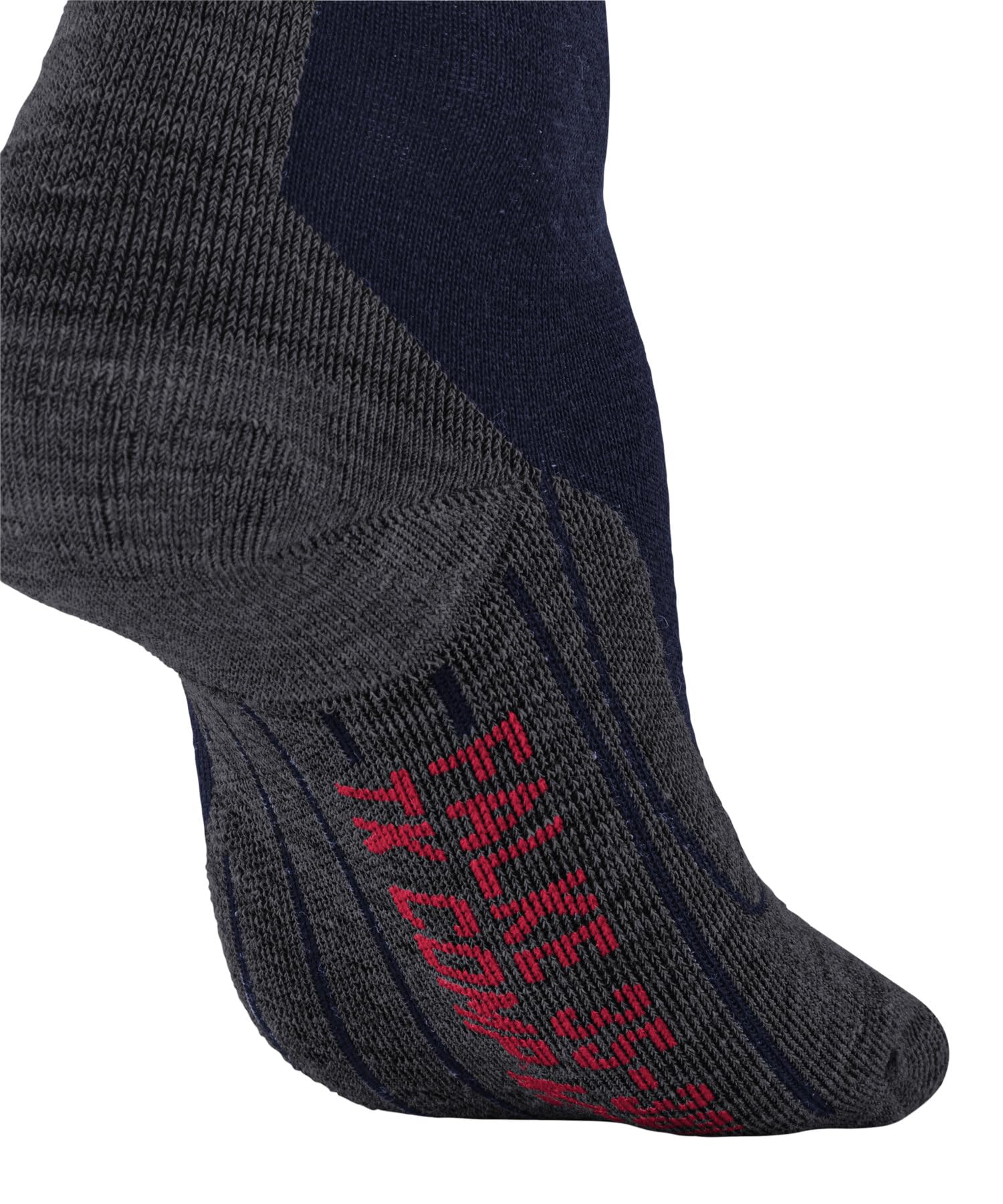 FALKE Mężczyźni Skarpety do wędrówek TK Compression M Kh wełna materiał funkcjonalny kompresyjne 1 Para, Niebieski Marine 6120 - Obwód łydki W3, 43-46 W3