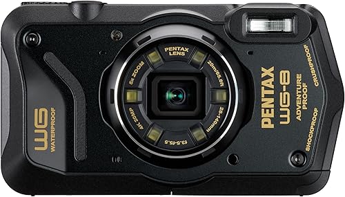 Miniatura 7 de PENTAX WG-8 - Cámara de aventura verde para todo tipo de clima, con excelente resistencia al agua, a prueba de polvo, rendimiento resistente a los
