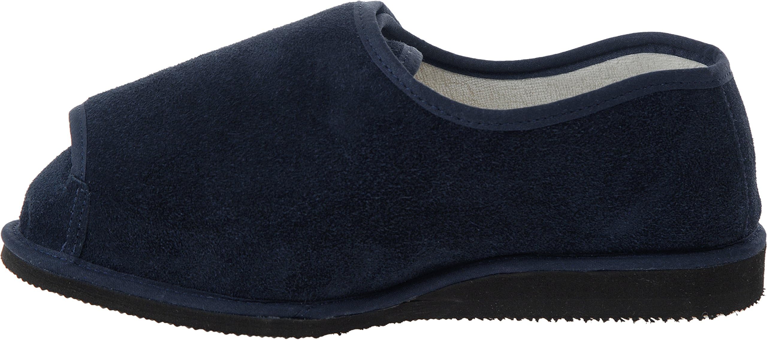 Cosyfeet Rowan Suede - Extra Roomy Men's Slippers - Extra Extra Roomy